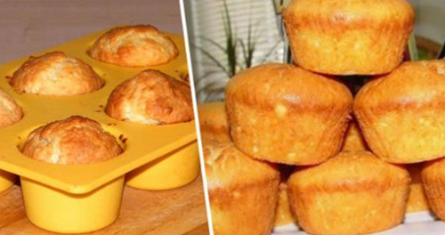 Нежные кексы из творога - все, кто пробовал, берут рецепт!