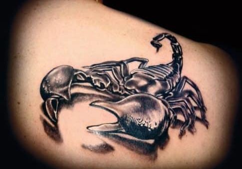 Тату скорпион: значение в истории и современном мире