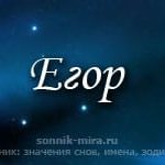 Именины Егора по церковному календарю - в какие именно дни