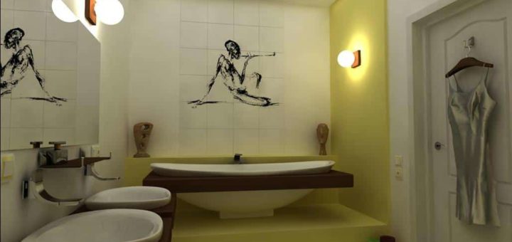 Ванная комната по Фен-шуй - расположение в доме