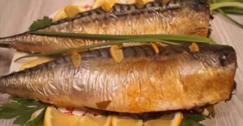 Запеченная скумбрия в фольге — ну просто пальчики оближешь!