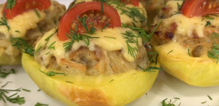 Жульен в картофеле - просто беспроигрышный вариант!