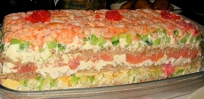 Салат «Суши» — невероятно вкусно и не отличить от настоящих!