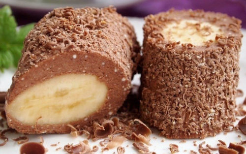 Творожный десерт с бананом на скорую руку - быстрый, нежный и оооочень вкусный!