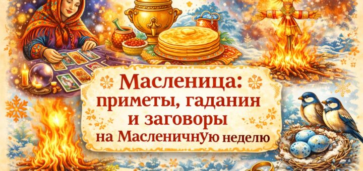 Масленица: приметы, гадания и заговоры на Масленичную неделю