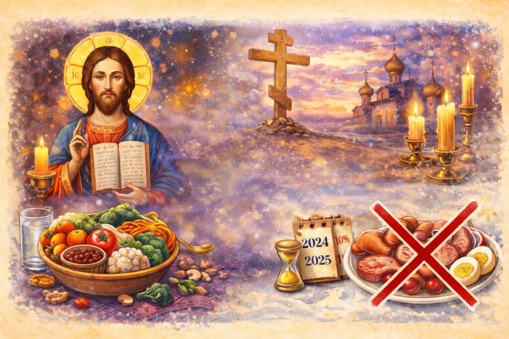 Великий пост 2026: даты, календарь, правила питания и что можно и нельзя делать