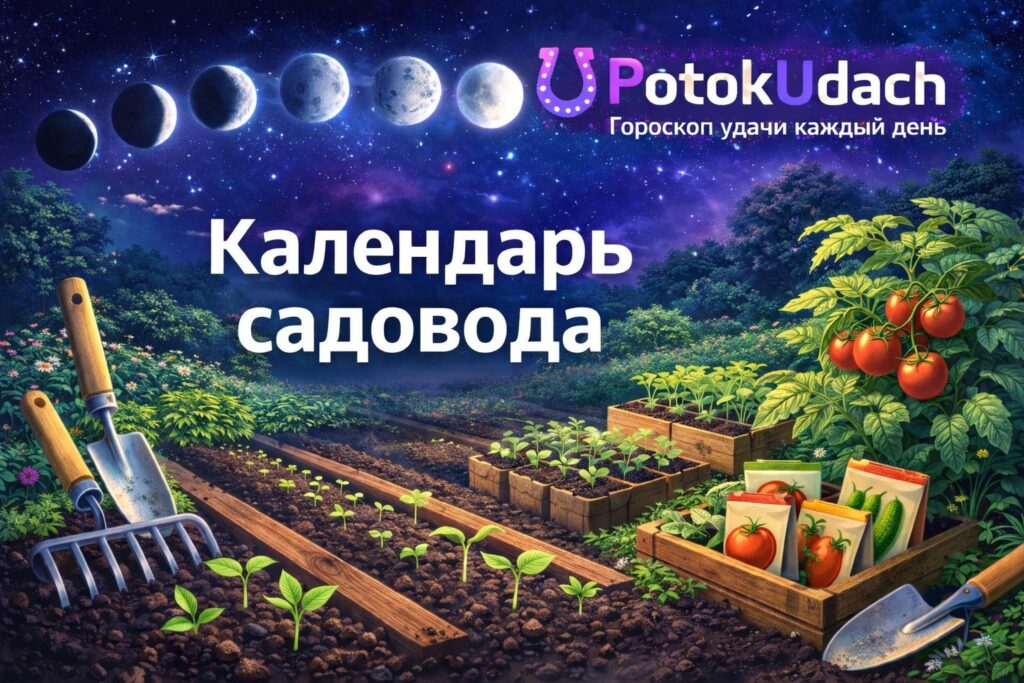 Календарь садовода на март 2026 года