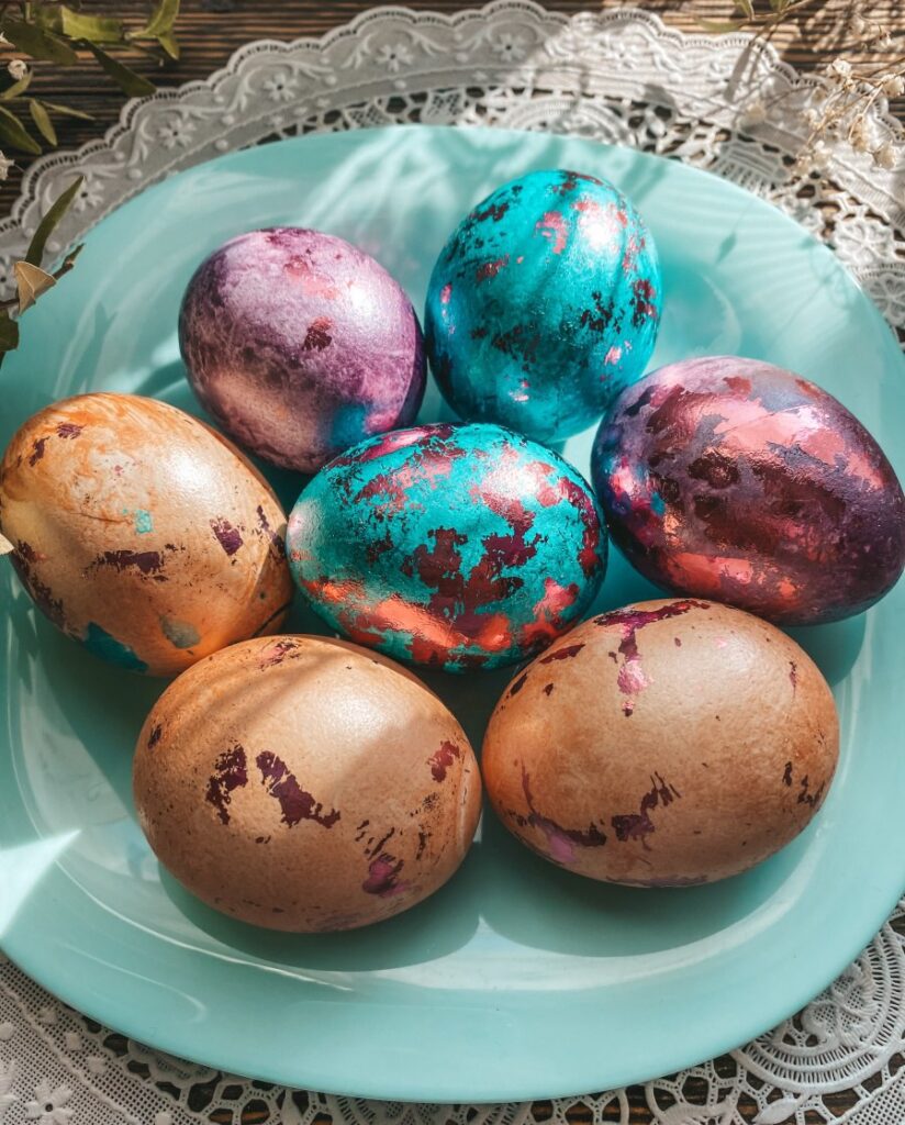 Как покрасить яйца на Пасху идеально